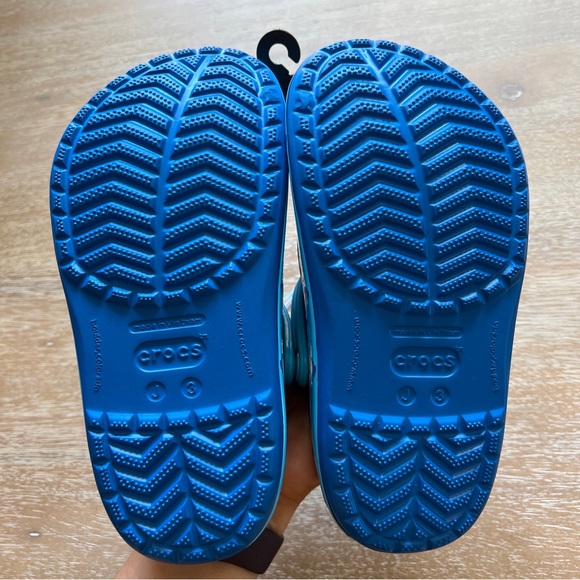 Crocs Kids FunLab Baby Shark Band Clog Size j3 - Picture 8 of 8